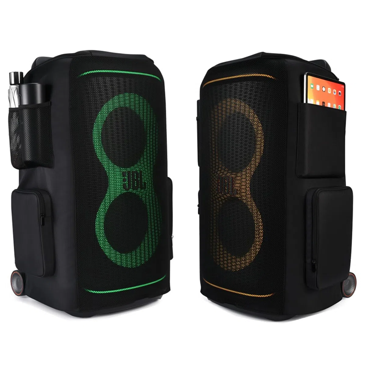Estuche Protectora Funda Contra el Polvo Bolsa a Prueba de Polvo de Portátil Viaje Cover para JBL Partybox 520 Altavoz inalámbrico Bluetooth para Fiestas,Micrófono,Carga & Accesorios,Negro
