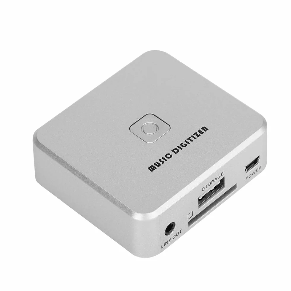 Tangxi Convertidor Audio Digital Analogico,Caja de Captura de Audio de 3,5 mm,RCA L/R 3.5mm Jack Digital a Analógico para PS3 LP LP Cinta U Disco