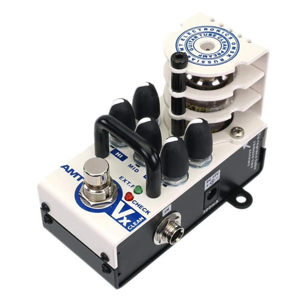 AMT Bricks Vx-Clean - Preamplificador de guitarra tubular de 1 canal (VOX AC30 Emulate)