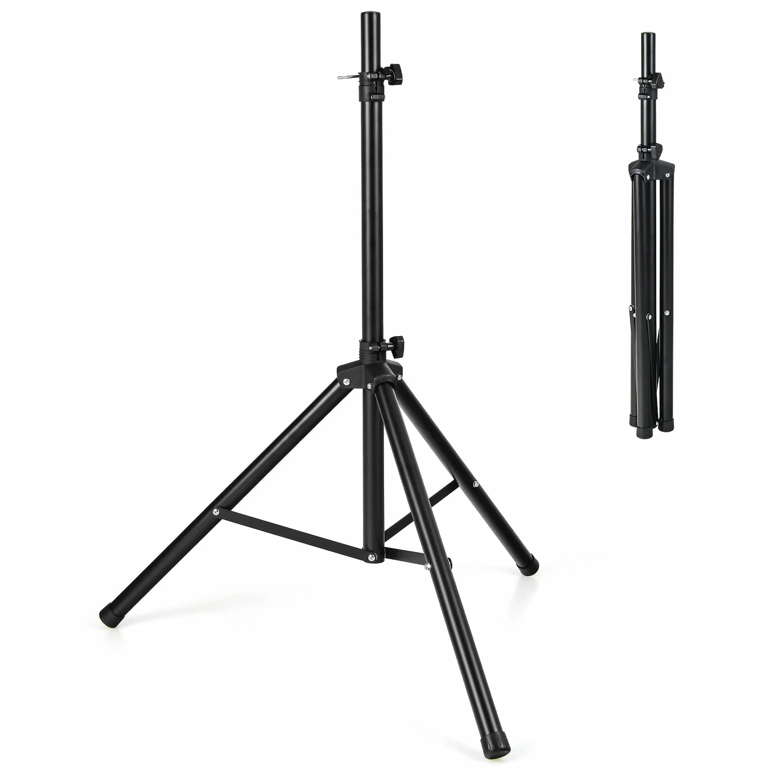 COSTWAY Trípode para Altavoz Soporte Profesional Plegable Altura Ajustable Desde 97-183 cm Capacidad Carga hasta 50 kg