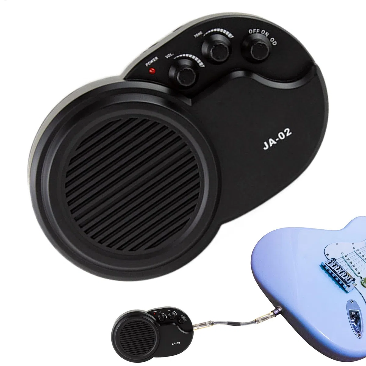 Amplificador de guitarra | Amplificadores inalámbricos de guitarra y bajo | Efectos de práctica de instrumentos musicales de cuerda personal para mujeres, estudiantes, niñas, niños