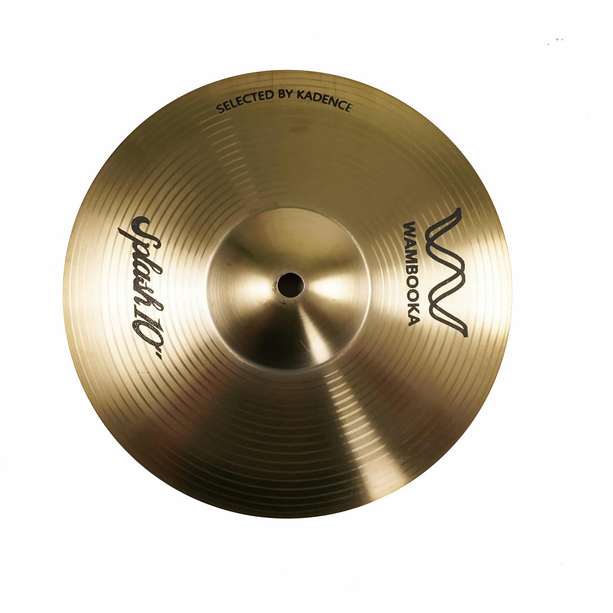 Cymbals HCS Plano Splash 10 pulgadas (25,4 cm) para batería – Acabado tradicional de aleación