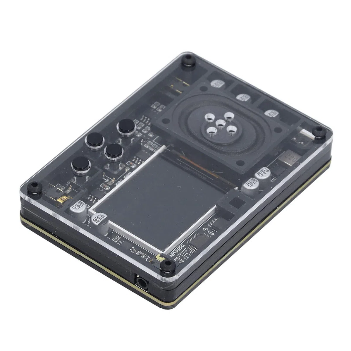 POENVFPO Theremin Electrónico con 70 Tonos, 20 Tipos de Instrumentos, Material ABS, Potencia Tipo C, Visualización de Forma de Onda en Tiempo Real, Diseño Portátil para Músicos