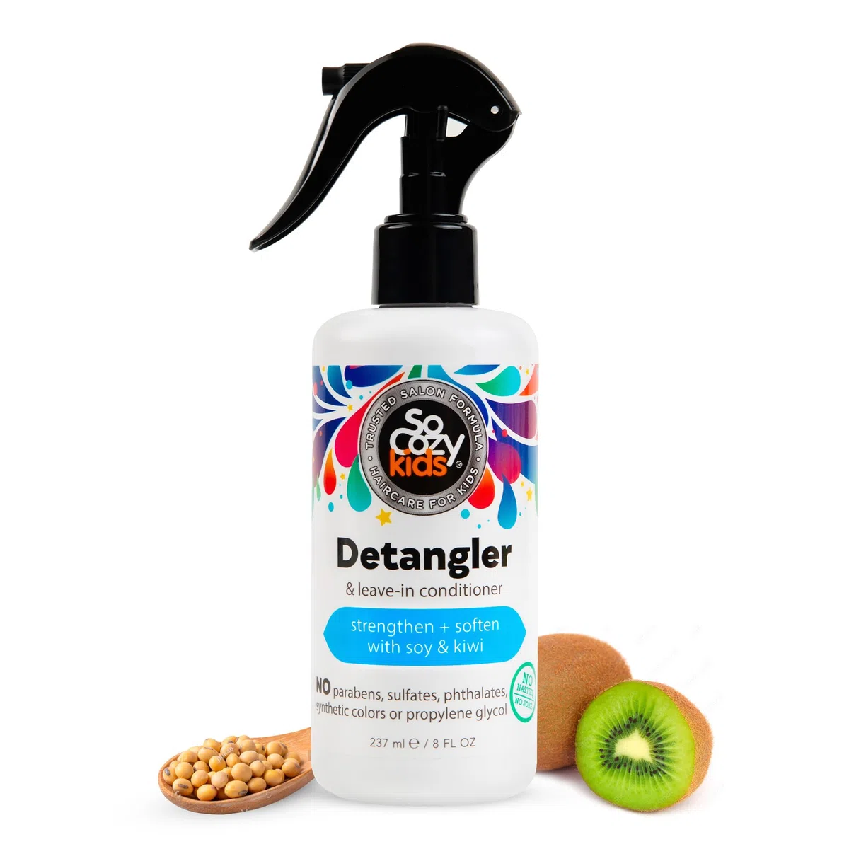 SoCozy - Desenredador RCA (8 fluidos), diseño de frutas