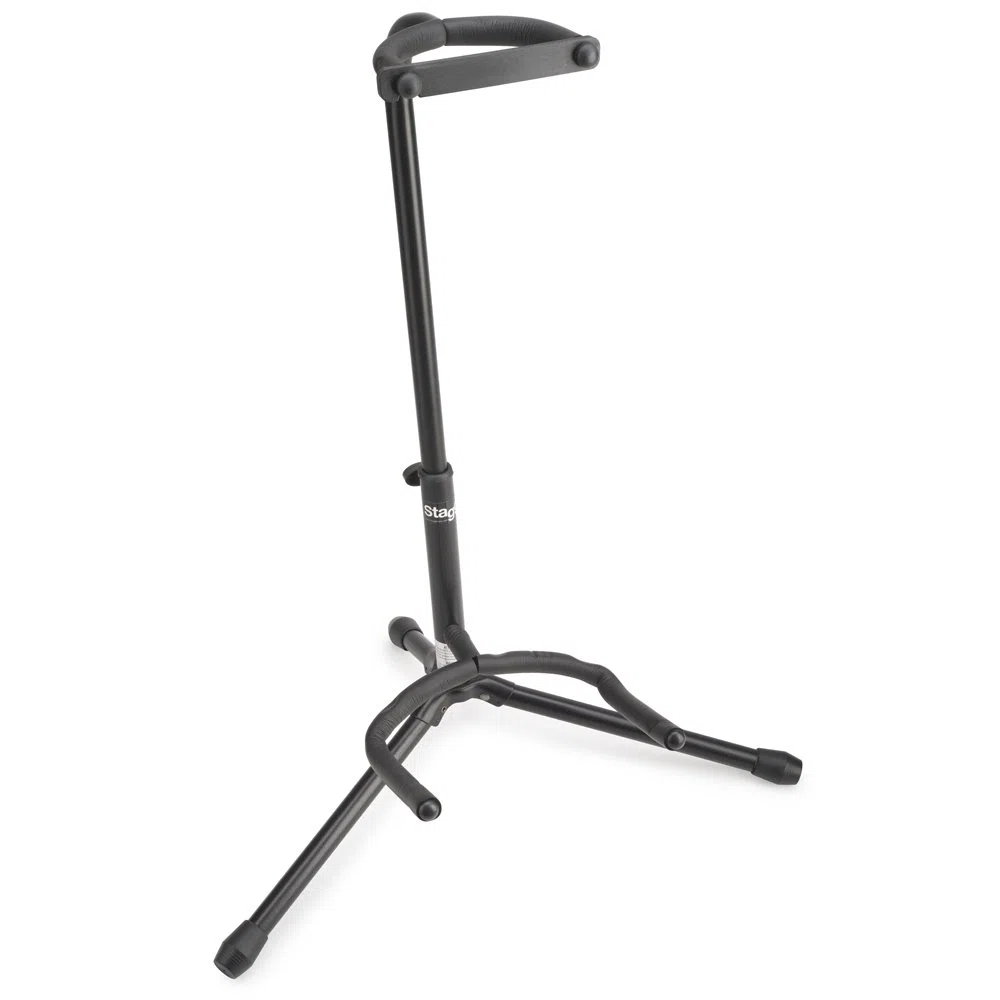 Stagg SG-A100BK - Soporte para guitarra, color negro