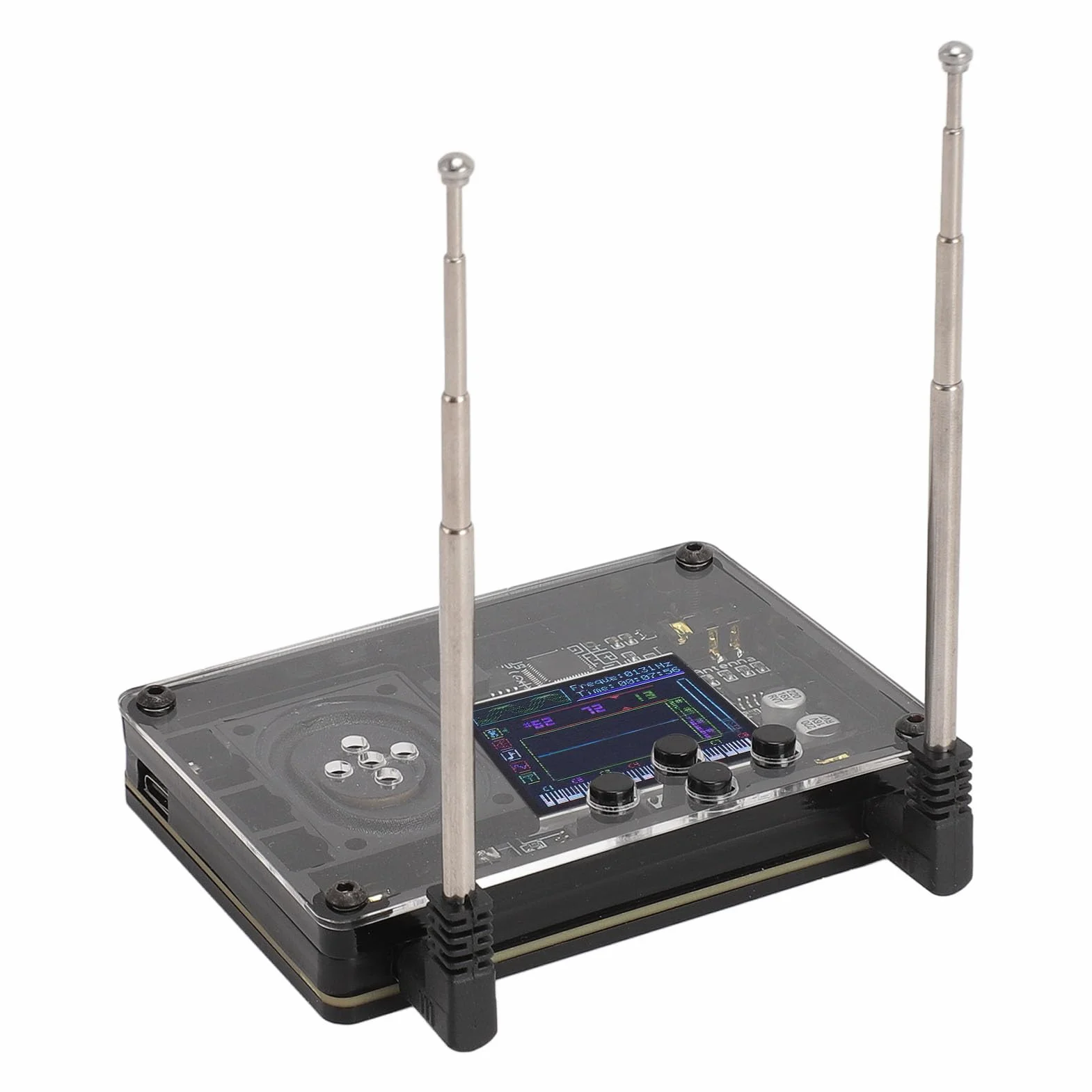 Keenso Mini Theremin con Pantalla a Color, Más de 70 Voces, Sintetizador de Música Analógico Portátil para Principiantes y Músicos