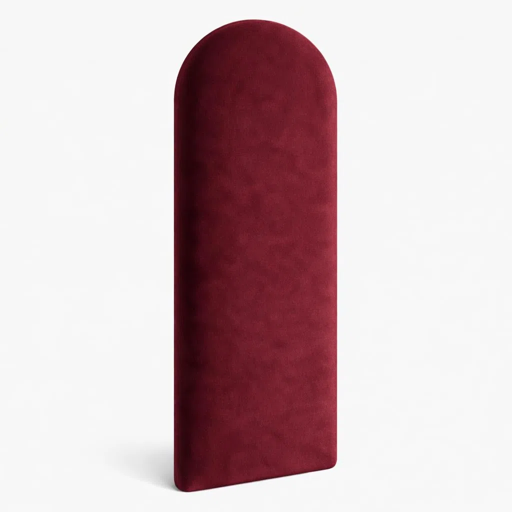 Angelo - Tapicería - Paneles de pared 3D Cama - Cojines de pared - Paneles tapizados - Paneles acolchados - Paneles acolchados de pared - Ciruela 90x20 cm - Paneles tapizados - Paneles de techo
