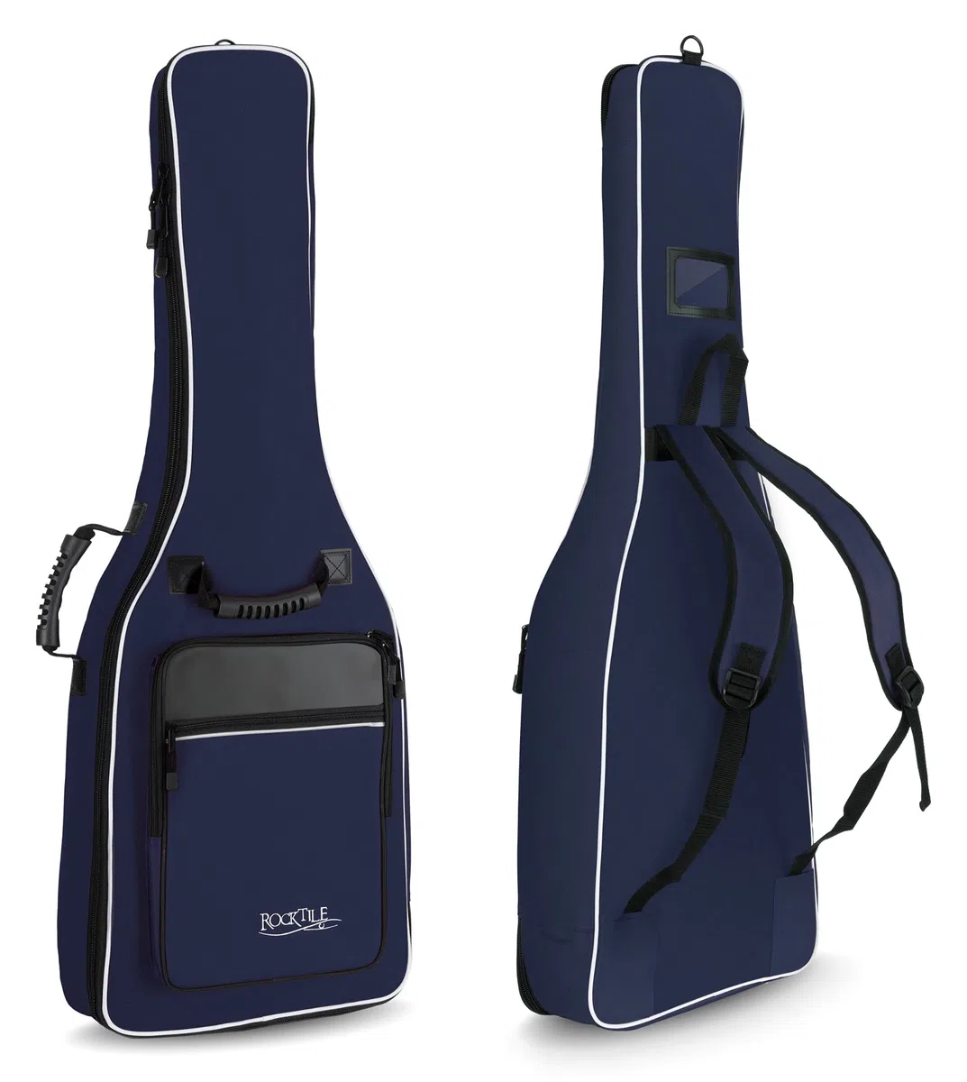 ROCKTILE Funda Guitarra clásica Correas Acolchadas Mochila Azul