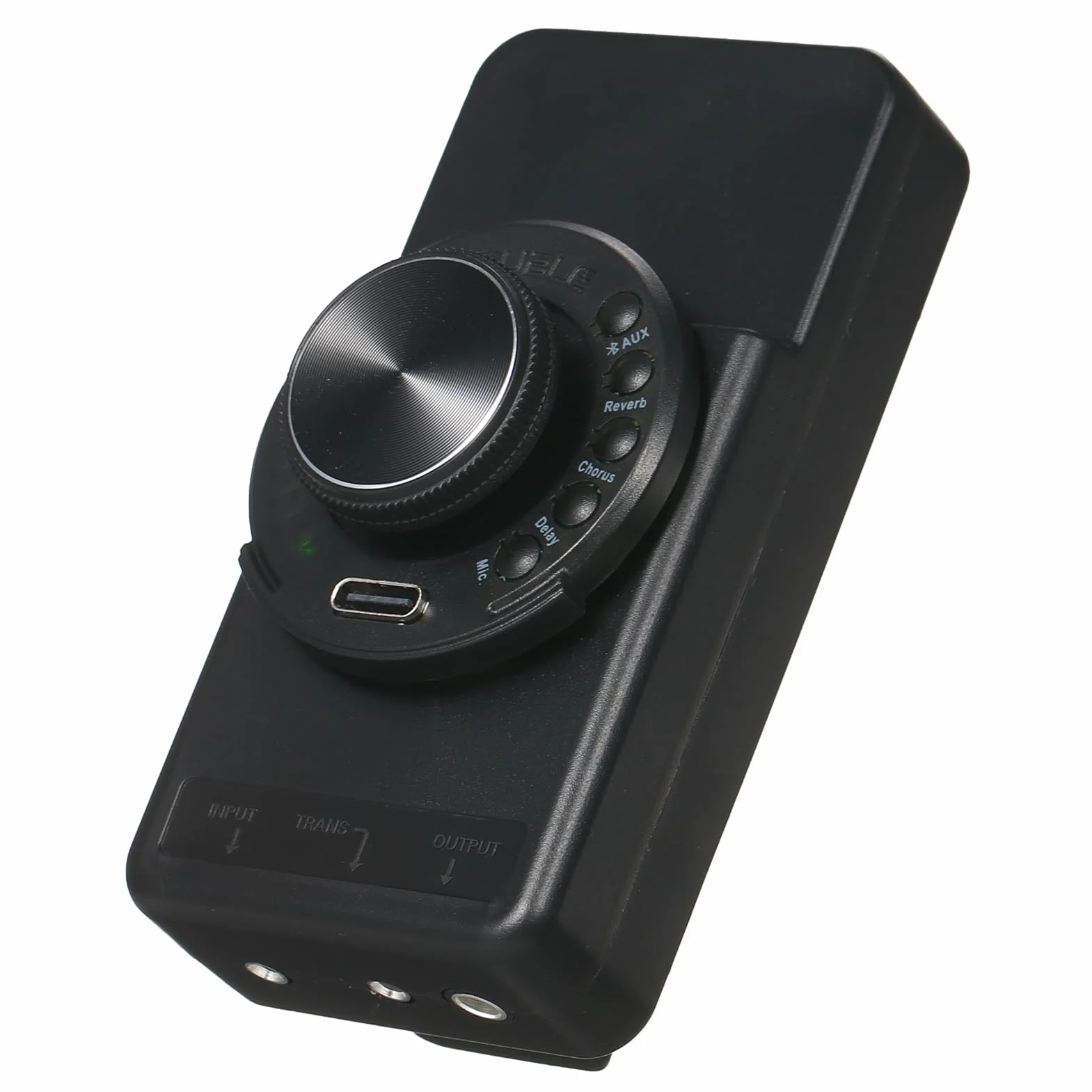 Generic - SFT OS1: Preamplificador de guitarra con resonancia repetida, preamplificador a bordo, doble pastilla (piezoeléctrica y micrófono), conexión Bluetooth, reverberación doble, ABS negro