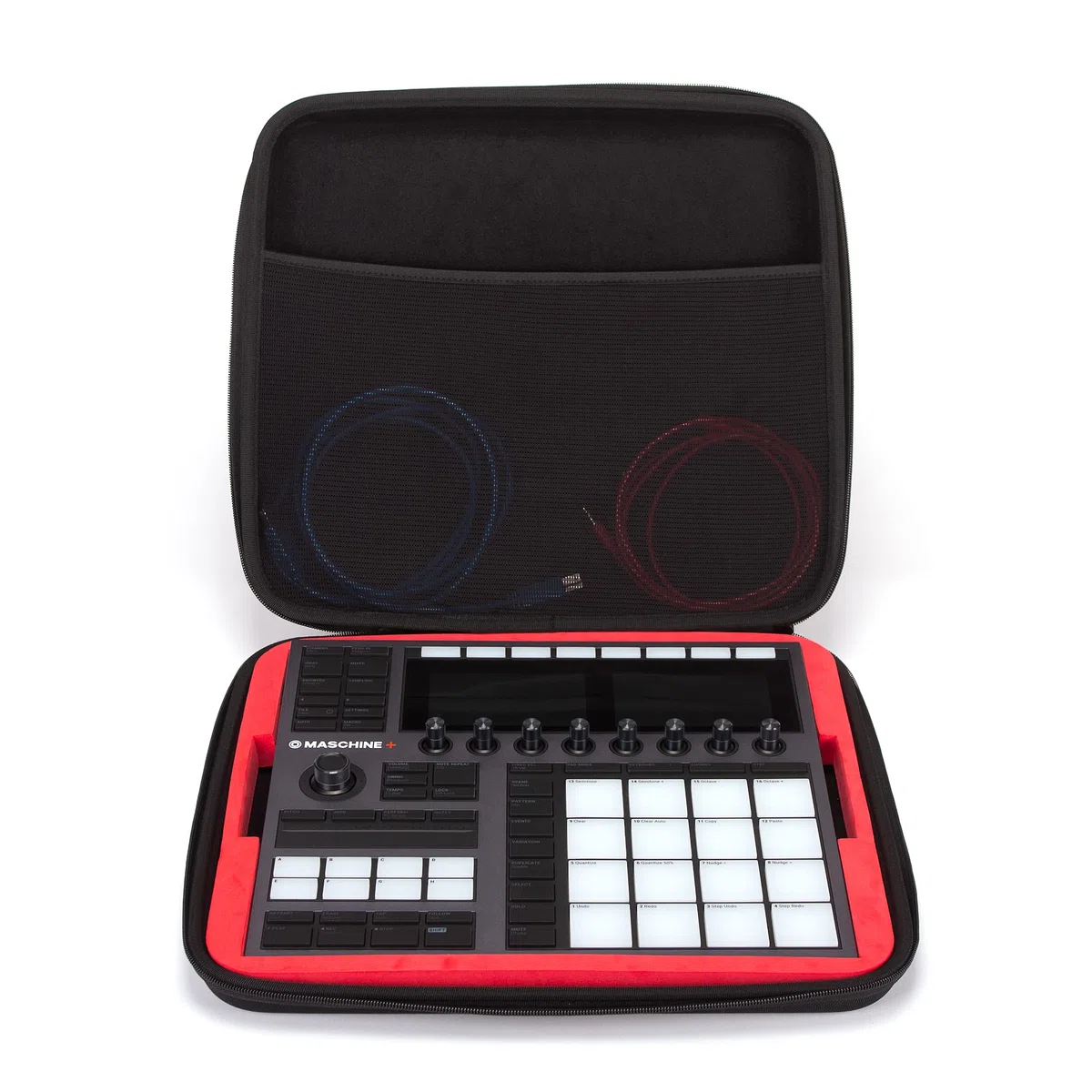 Analog Cases Pulse Case para Native Instruments Maschine MK3 / Maschine Plus (Estuche de Transporte Hecho de EVA/Nylon Moldeado Duradero, con asa de Goma Robusta), Negro
