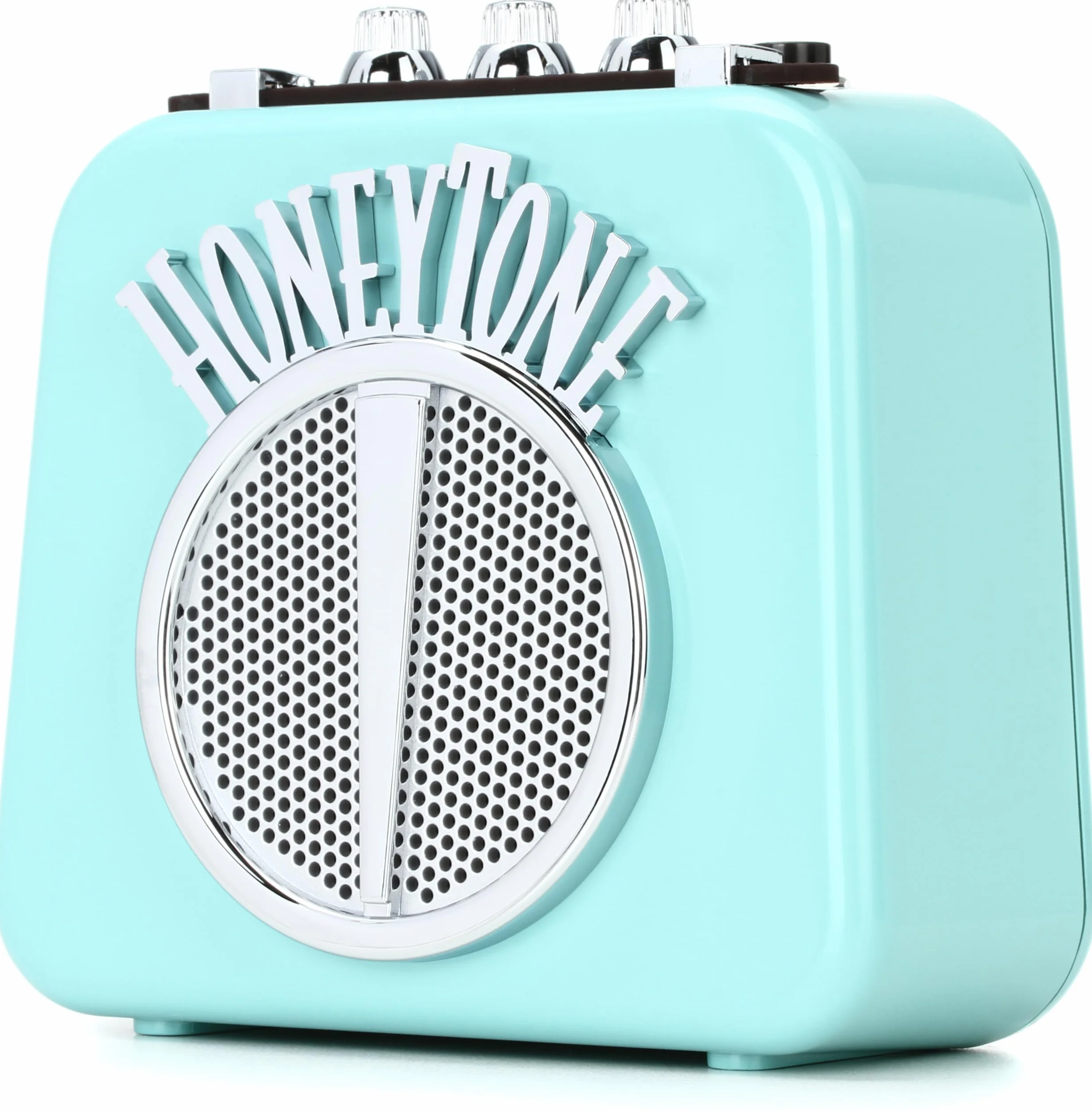 Danelectro Honeytone N-10 Mini - Combo de Guitarra, Color Azulado