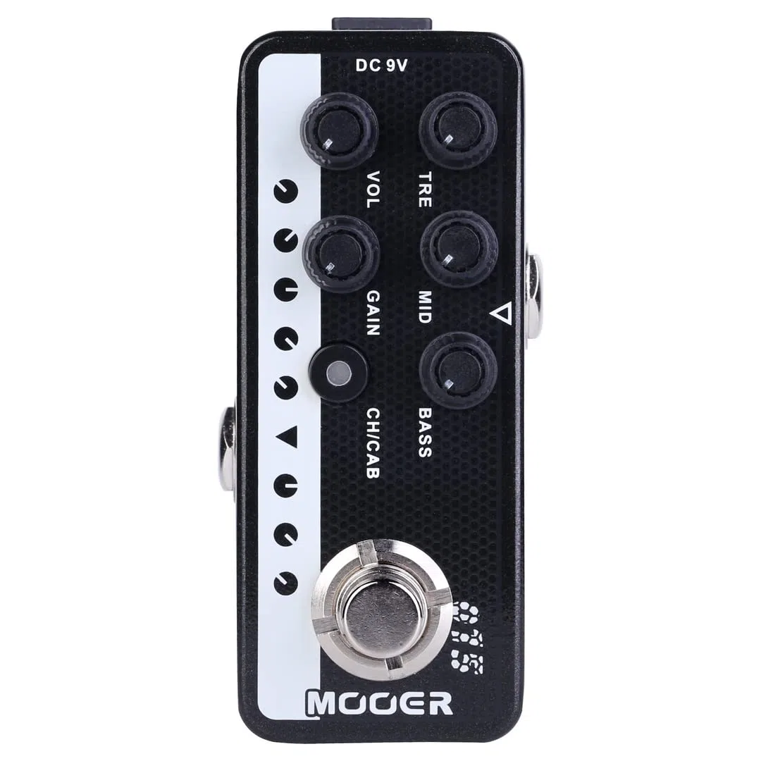 Mooer Micro PreAMP 015 Brown Sound · Pedal Guitarra eléctrica