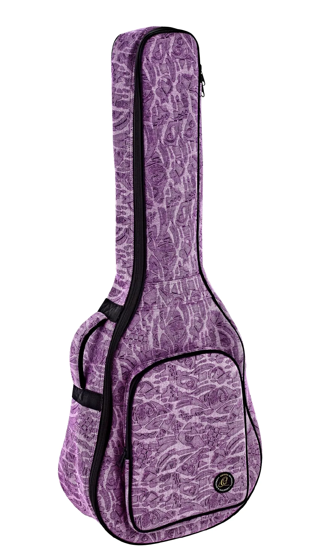 Ortega OGBCL-PUJ, Funda para Guitarra, Morado