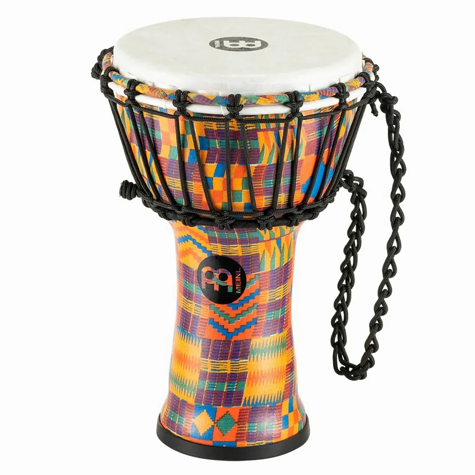 MEINL Percussion JRD Djembe - 7" Kenyan Quilt, JRD-KQ