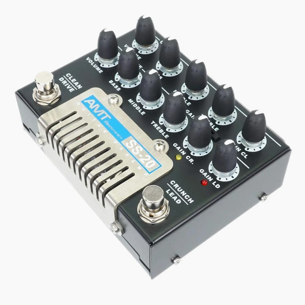 AMT SS-20 - Preamplificador de guitarra tubular de 3 canales (1 tubo)