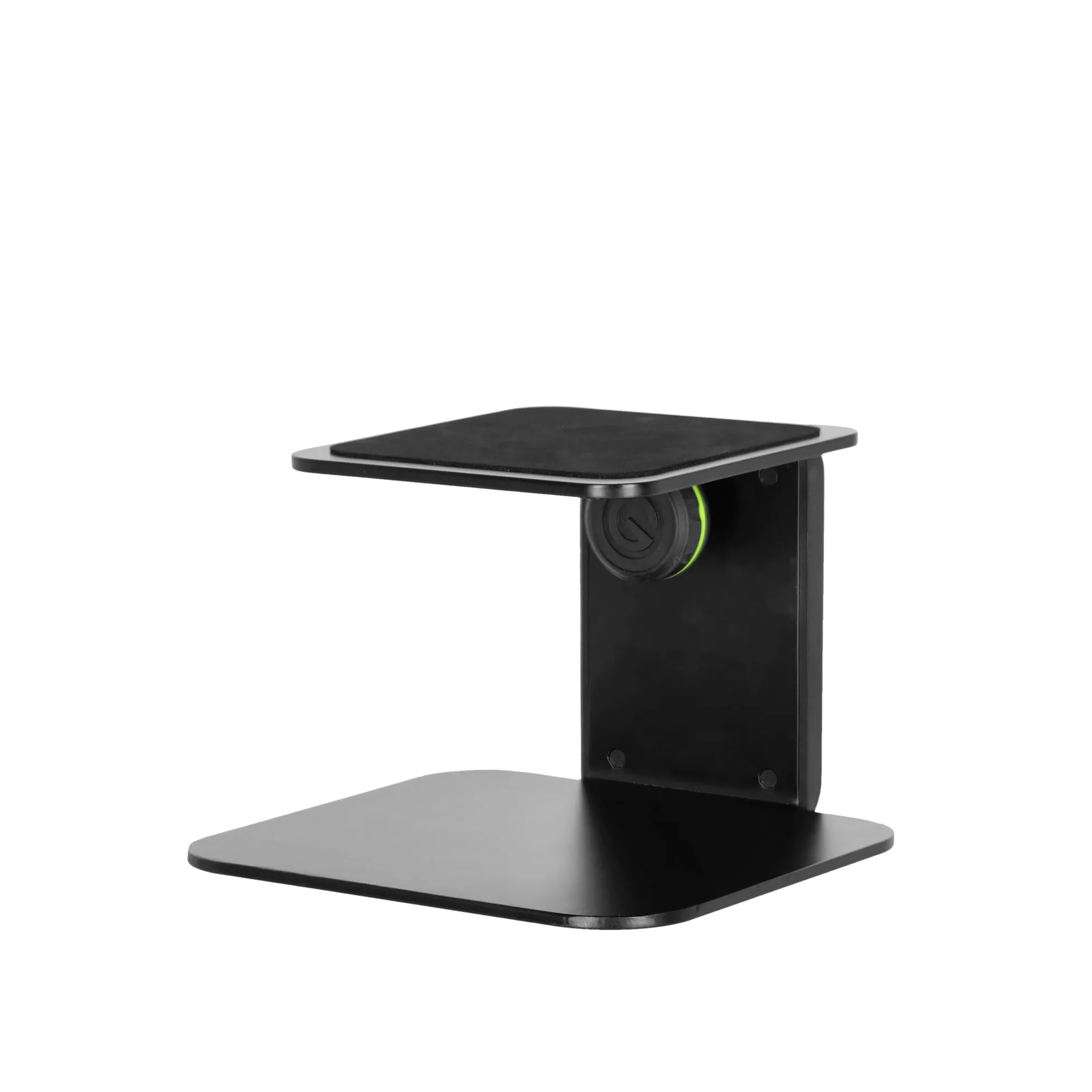 Gravity SP 3102 C B - Soporte compacto de mesa para monitores de estudio, negro