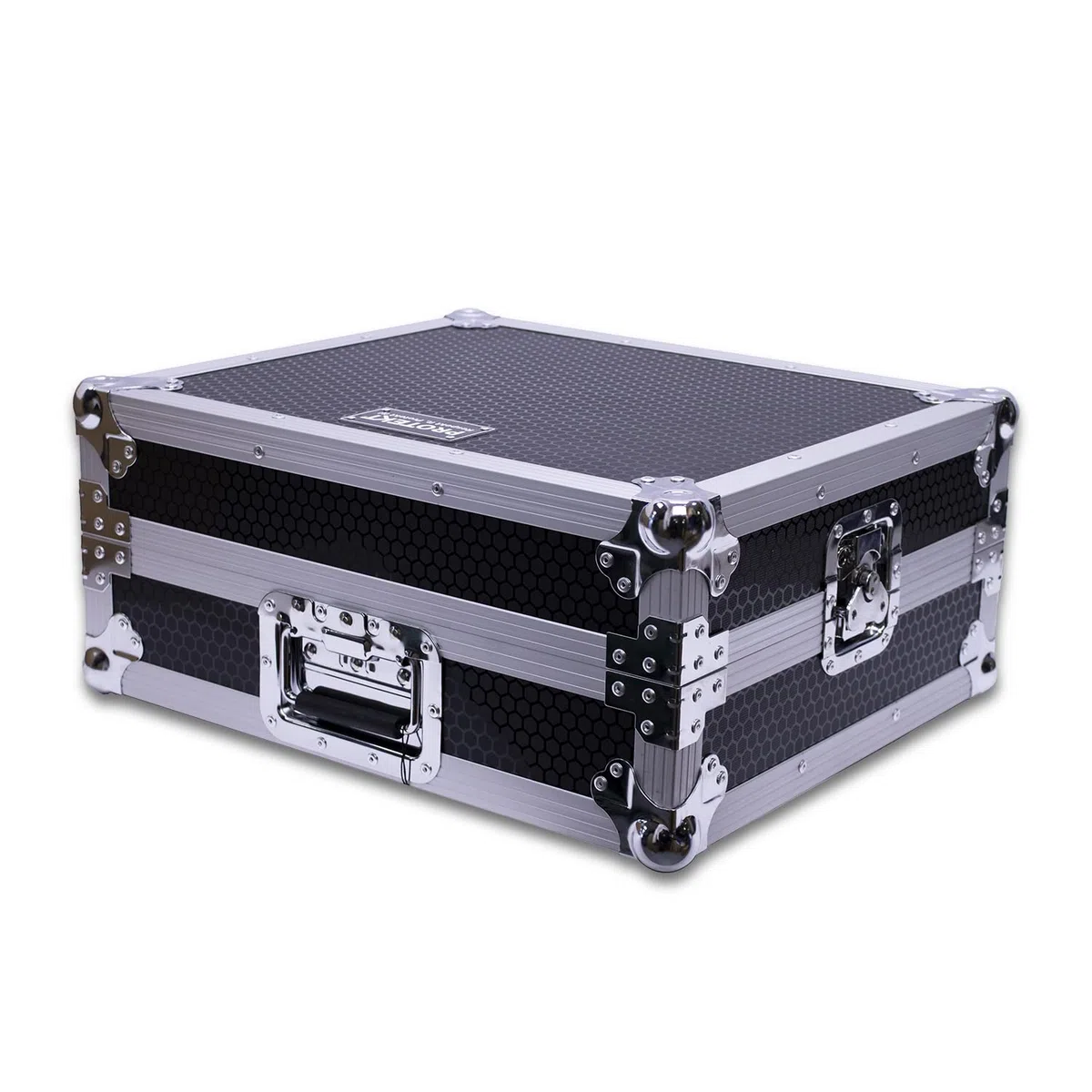 Protekt Plus Series CTT - Funda de vuelo para tocadiscos Technics 1210 - Pioneer DJ PLX1000, PLX500, Black, 540 x 460 x 240 mm, Funda de vuelo