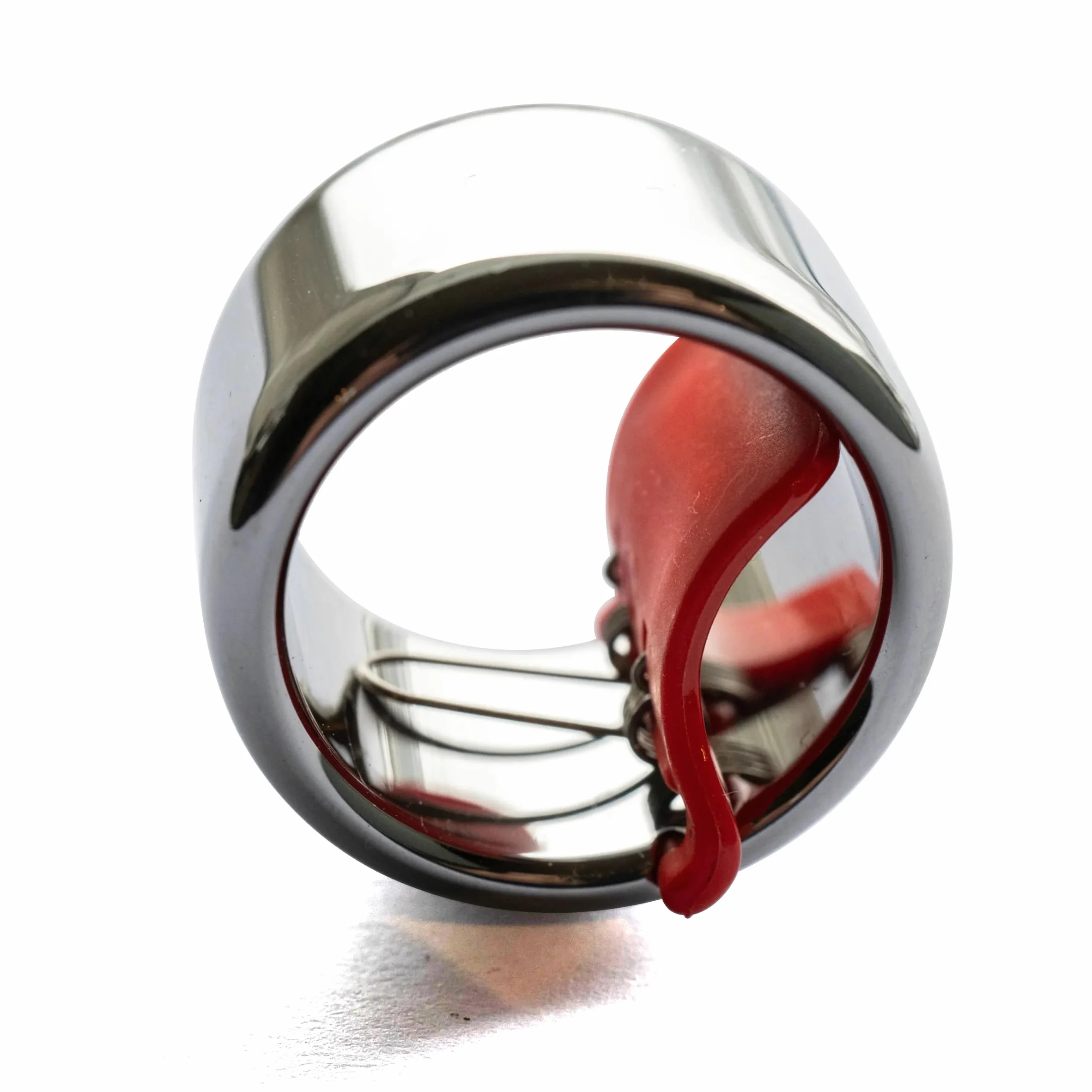 Black Mountain Anillos de guitarra deslizante. Tobogán para guitarra acústica, diapositiva para guitarra eléctrica, dobro, lapsteel, bajo y ukelele, acabado de superficie lisa, nueva invención