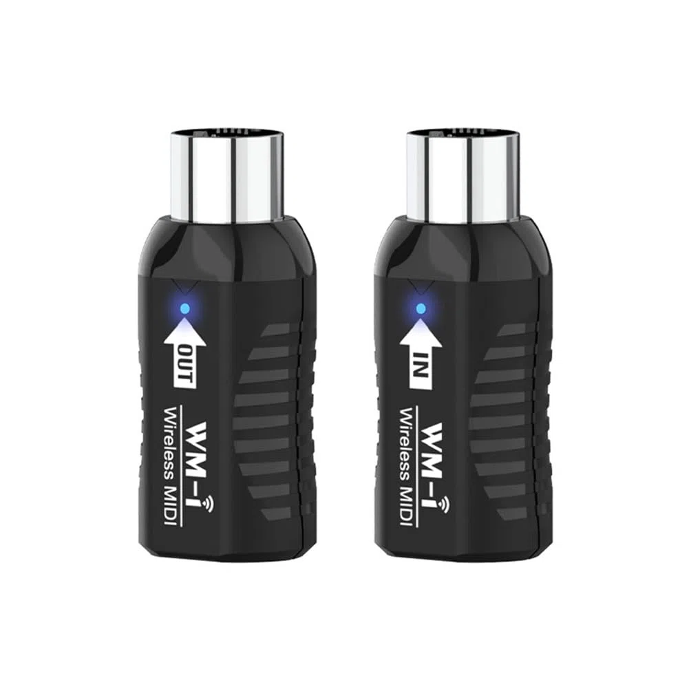 Sistema MIDI inalámbrico de latencia ultra baja para guitarra eléctrica, mini sistema de transmisión inalámbrica MIDI, conectividad de guitarra