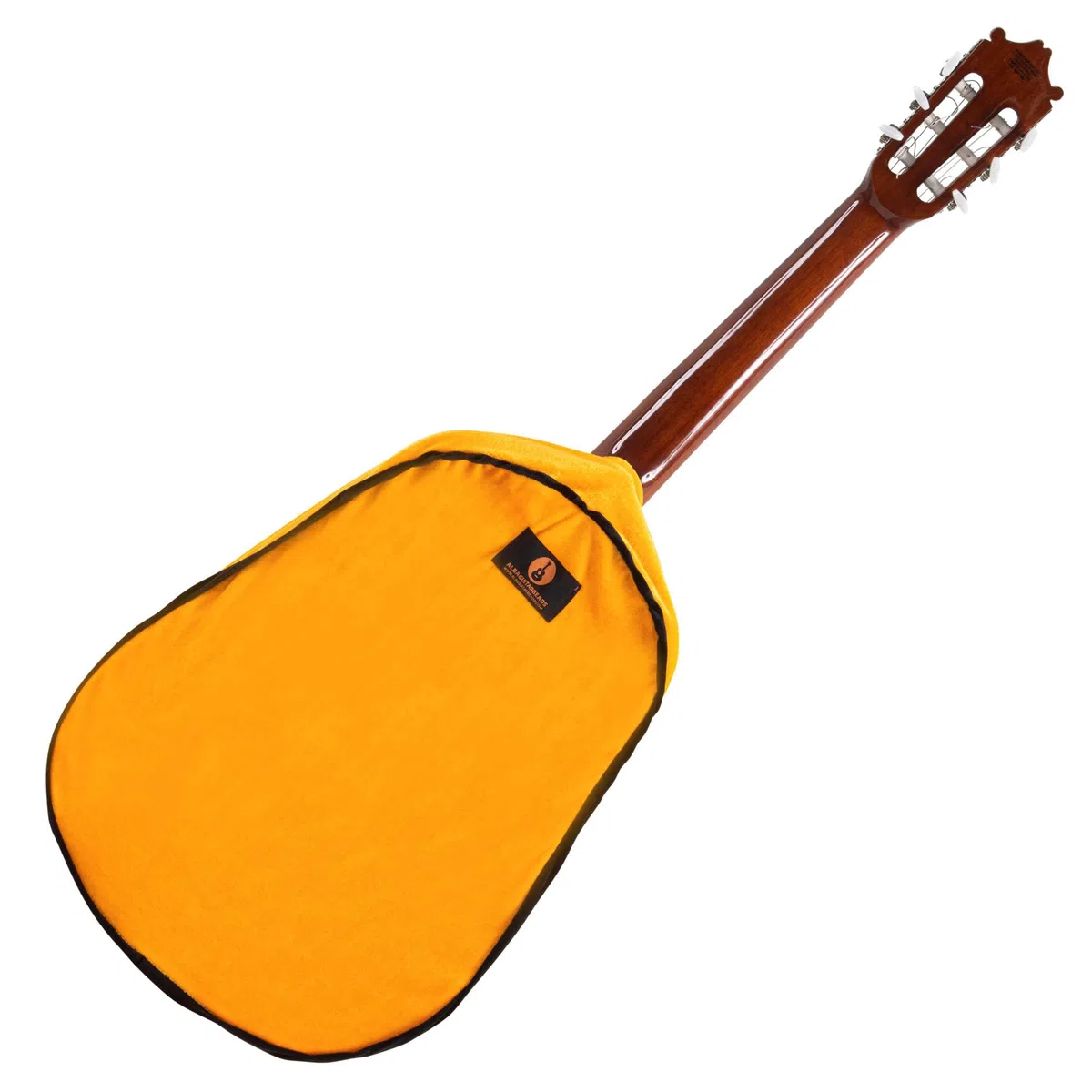 Alba GB Dust Cover - Funda protectora naranja para guitarras clásicas, funda de terciopelo antipolvo para guitarras acústicas y eléctricas, Red, Funda