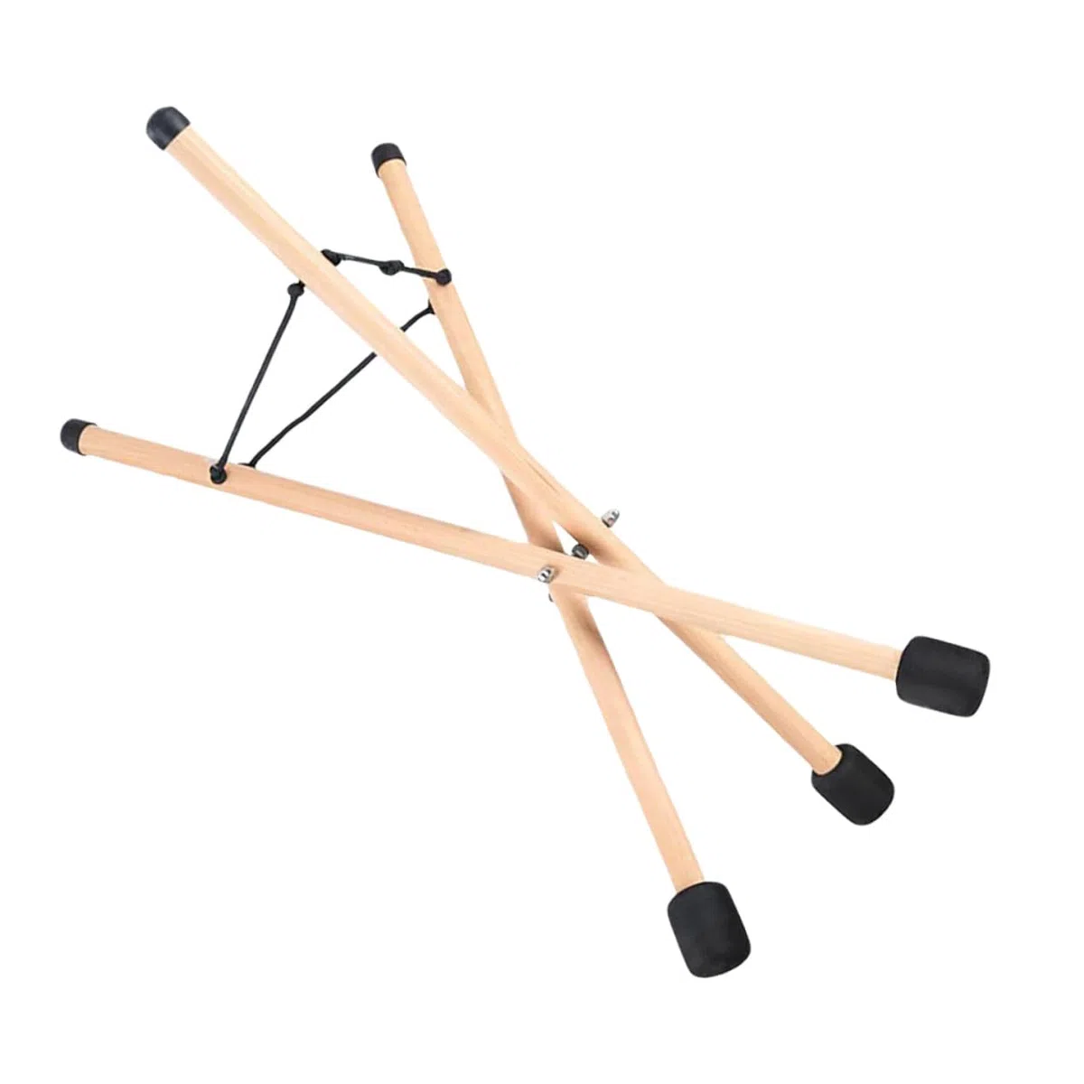 ULTECHNOVO Soporte Plegable de Madera para Instrumento de Lengüeta Diseño de Trípode, Fácil de Almacenar, Adecuado para Exhibición y Uso Profesional