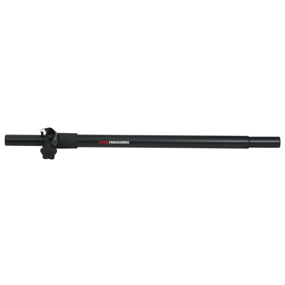 Gator Frameworks Poste extensor estándar para subwoofer/altavoz y adaptador de 20 mm, compatible con rosca M6 (GFW-SPK-SP)