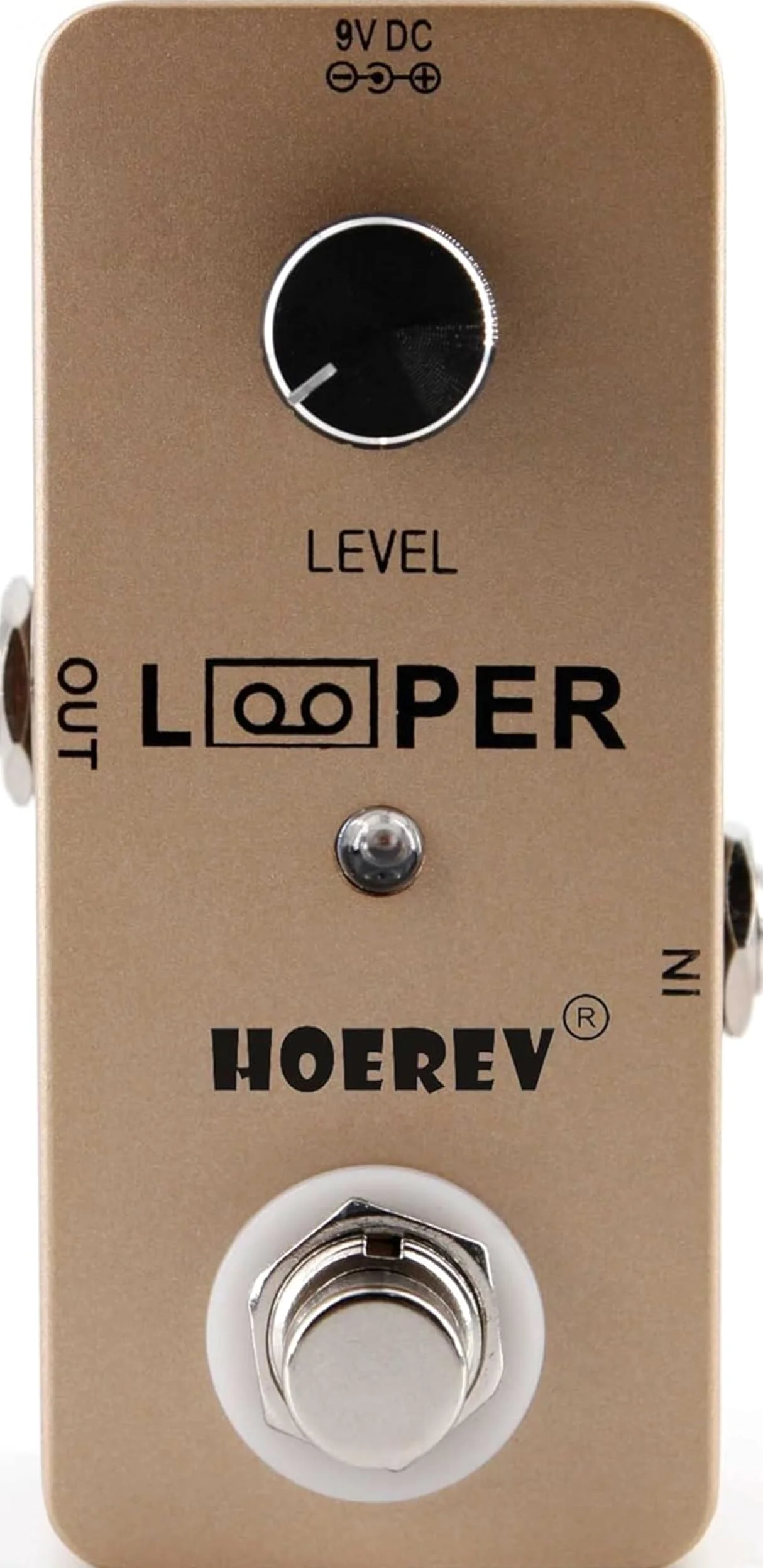 HOEREV Guitar Base Looper Pedal Estación Looper