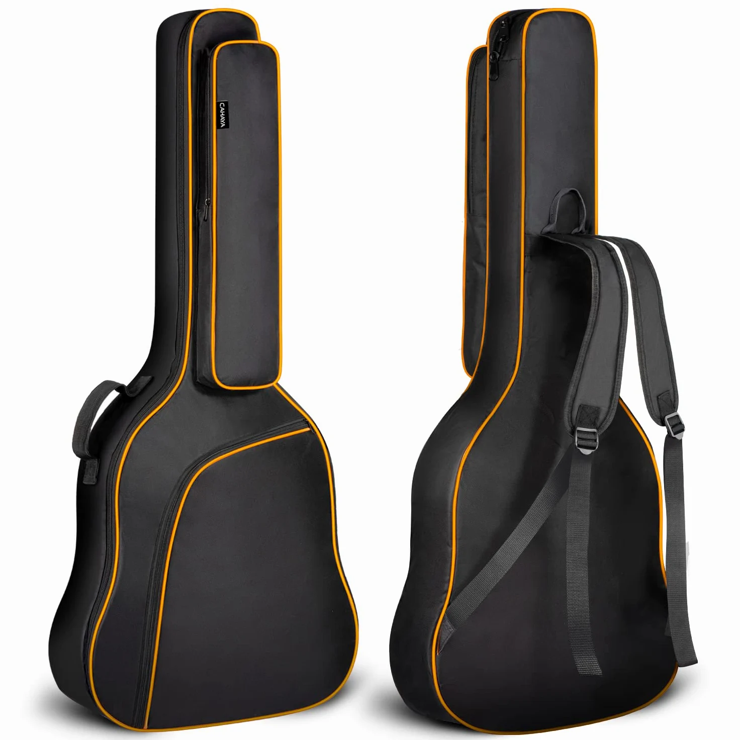 CAHAYA Jumbo Dreadnought Funda para Guitarra Guitarra Acústica 42/43/44 Pulgadas Estuche Guitarra con 2 Formas de Transporte Modelo CY0285