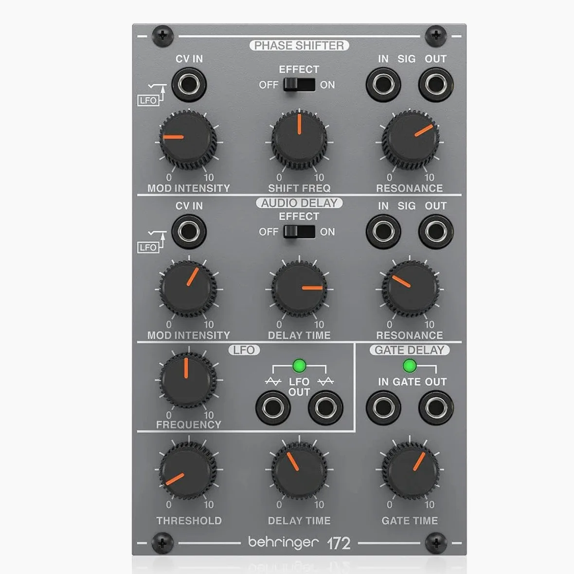Behringer 172 PHASE SHIFTER/DELAY/LFO Módulo Phase Shifter/Delay/LFO Analógico Mítico Para Eurorack