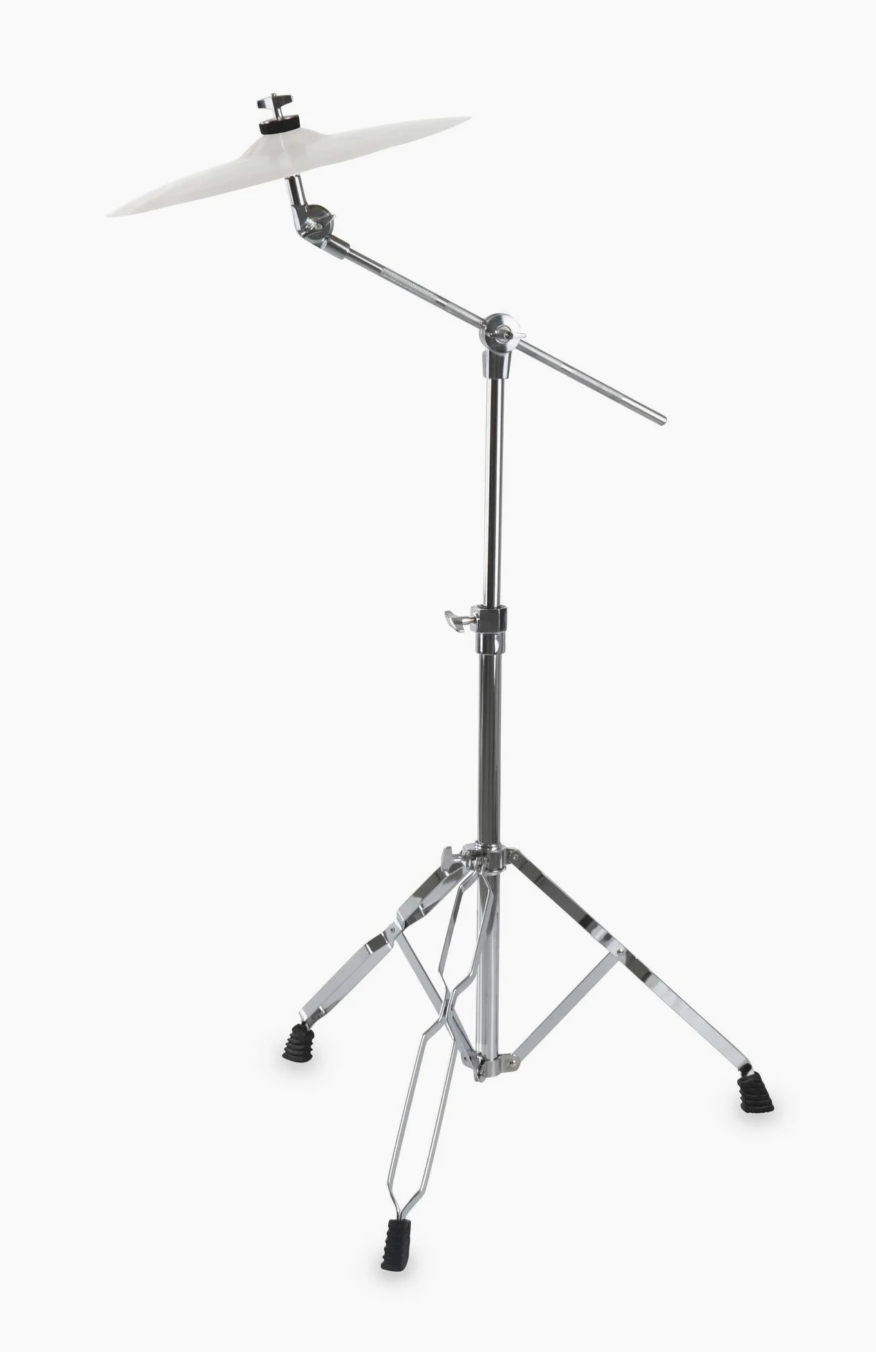 XDrum Soporte De Platillo Con Brazo Semi (Altura 84 a 157 cm, brazo retráctil, doble soporte)