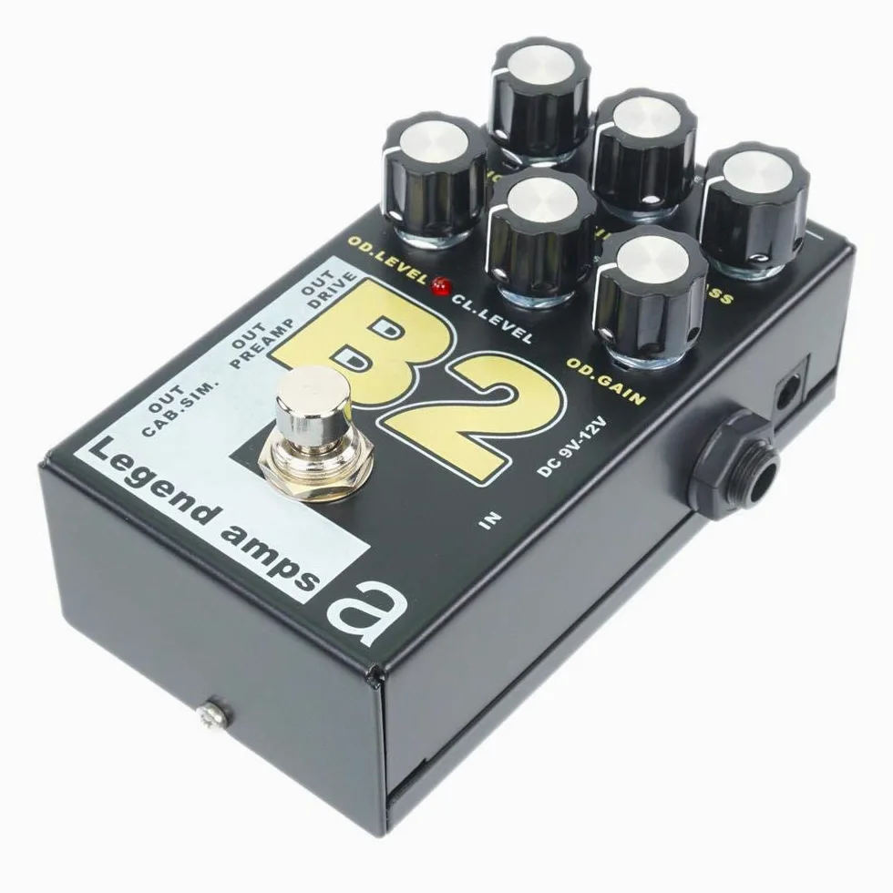 AMT B2-2 Canales JFET Guitarra/Distorsión con Cab.Sim (Bogner Emulate)