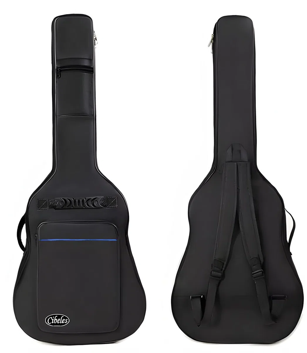 cibeles Funda para Guitarra clásica y Flamenca con Acolchado de 5mm, Marca