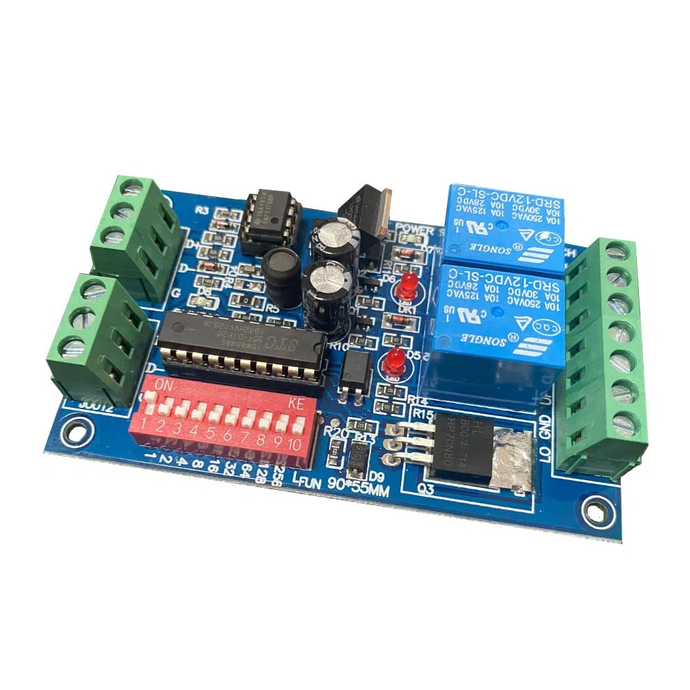 DMX DMX512 - Controlador de señal de motor CC 12 V-36 V