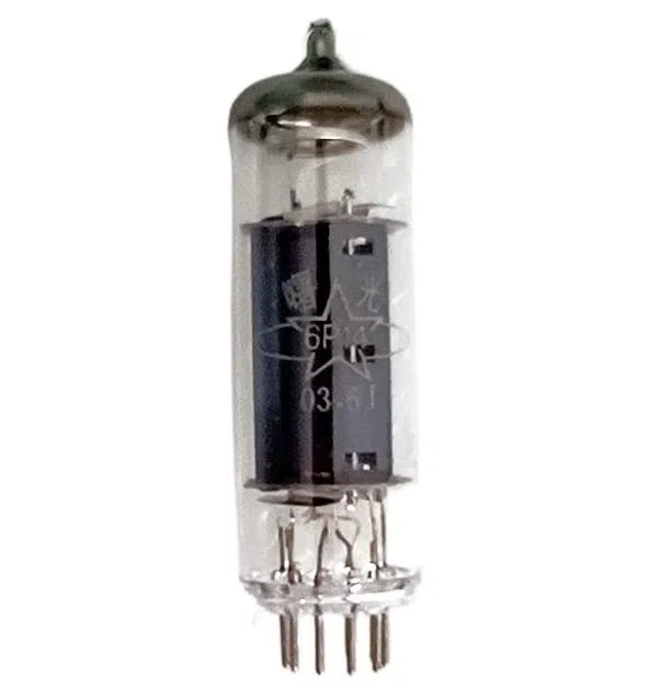 Tubo de vacío 6P14 Clase J reemplaza 6p14 6BQ5 EL84 for Amplificador de Tubo de Audio HiFi Coincidencia exacta (Color : 1pcs)