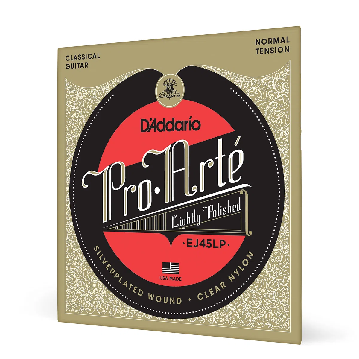 D'Addario EJ45LP Pro-Arte Composites Normal (.028-.043) Lightly Polished Classical Guitar Strings