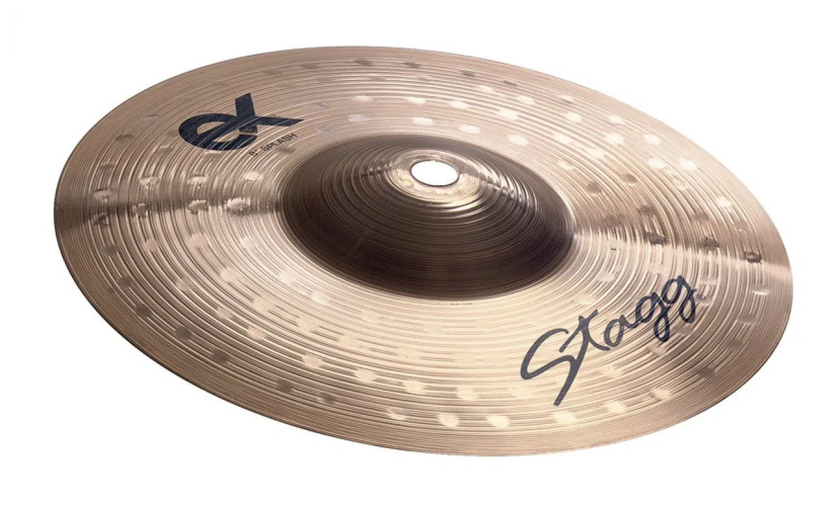 Stagg ex-sm6b cm EX Tamaño Mediano Splash platillos